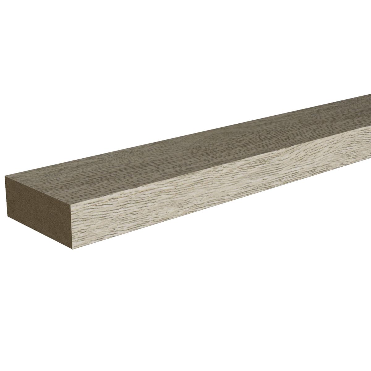 HOLZTEK - Moldura Pilastra MDF Ceniza 40 mm 1.5x240 cm
