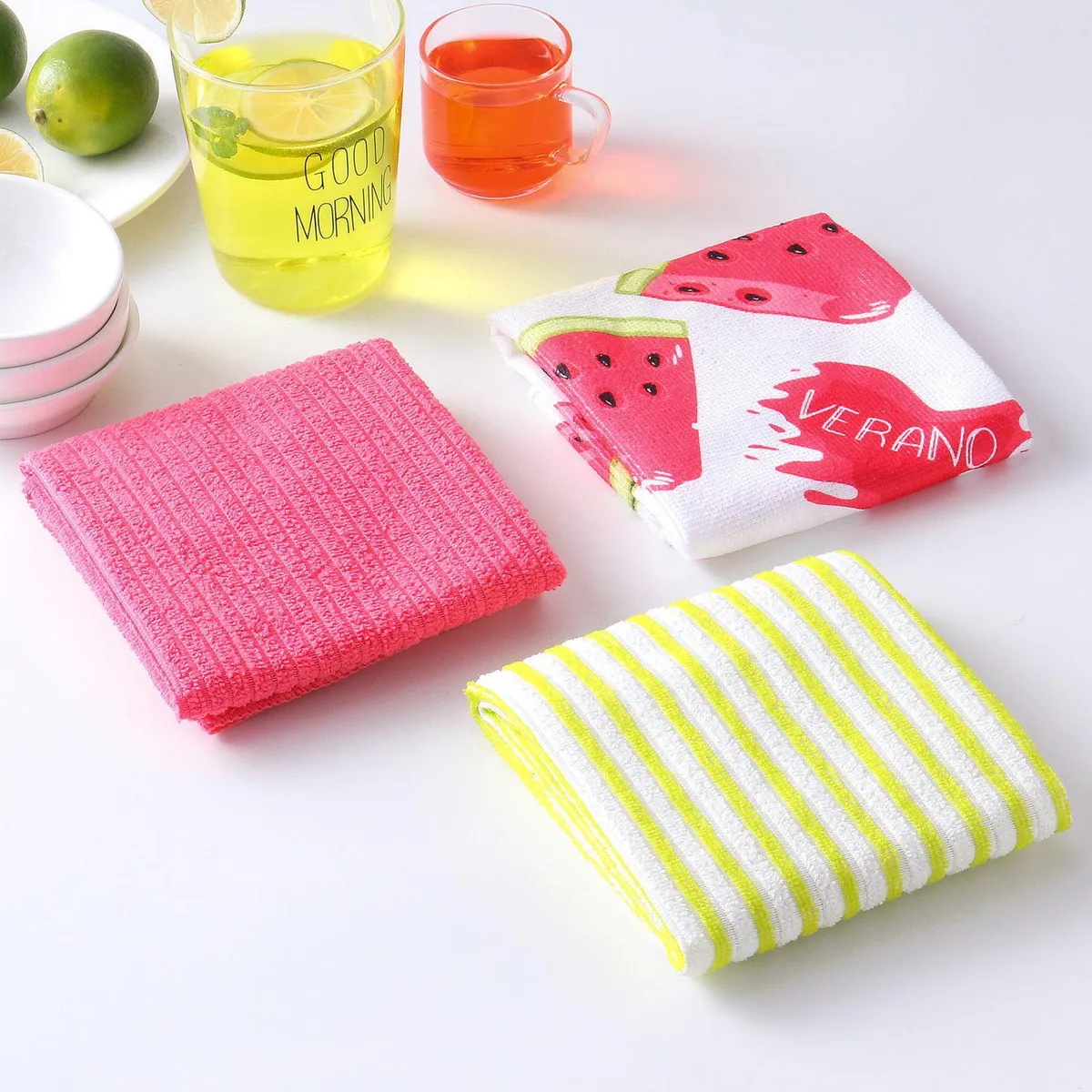 CASA BONITA - Set 3 paños 40x60 cm surtidos