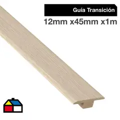 MAFORSA - Pack 2 unidades Guía de Transición MDF Mandala 45 mm 1.2x100 cm