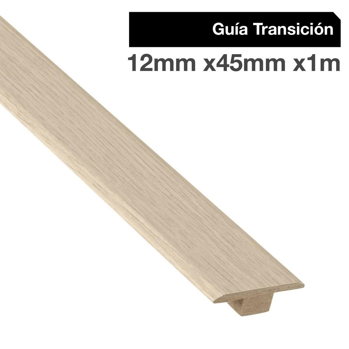 Pack 2 unidades Guía de Transición MDF Mandala 45 mm 1.2x100 cm, marca MAFORSA - Foto Principal