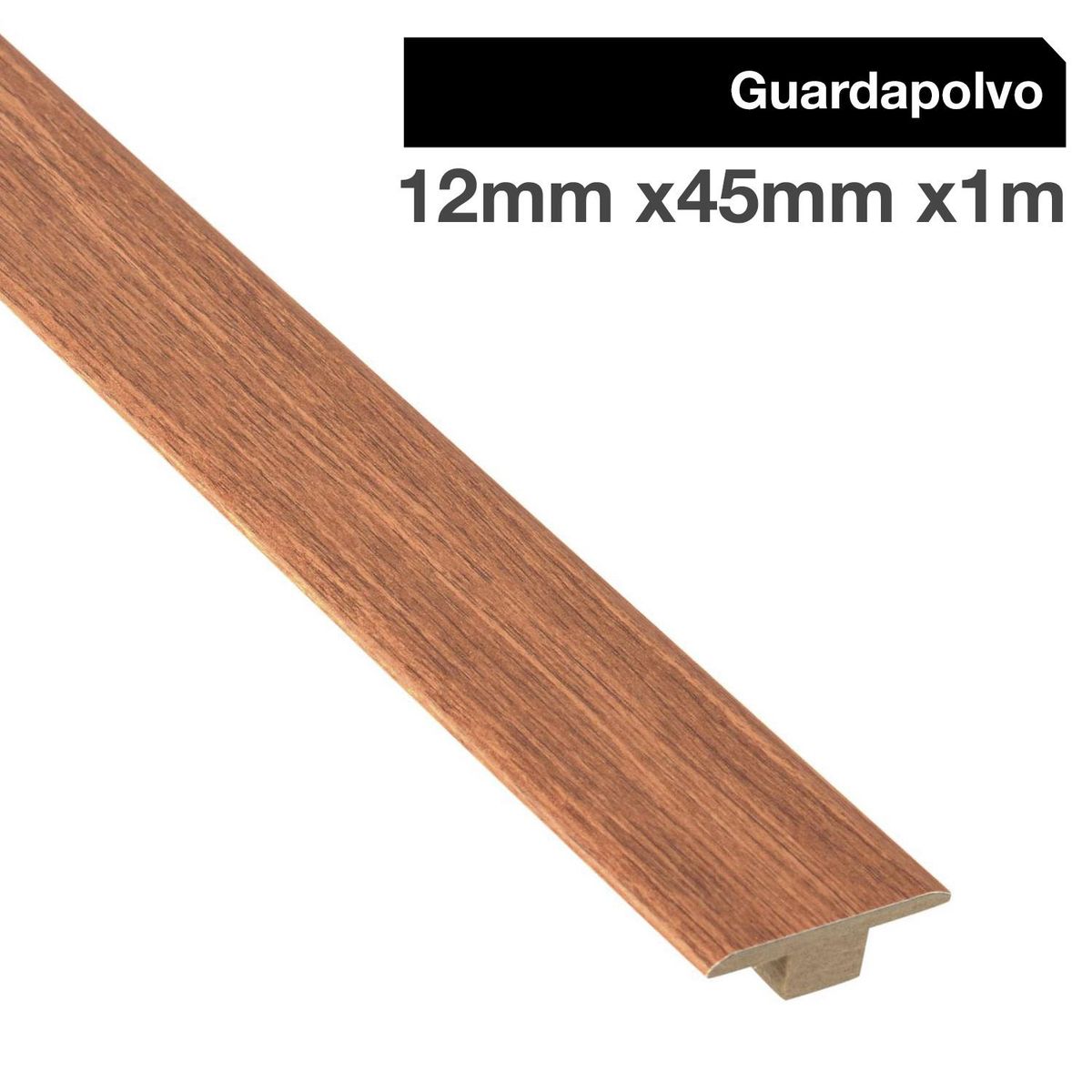 MAFORSA - Pack 2 unidades Guía de Transición MDF Cerezo Peral 45 mm 1.2x100 cm