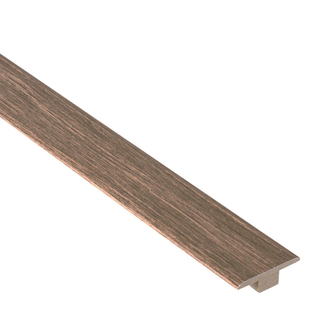 MAFORSA - Pack 2 unidades Guía de Transición MDF Roble Grafito 45 mm 1.2x100 cm