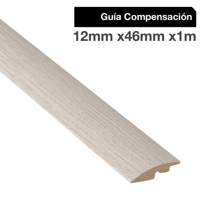 MAFORSA - Pack 2 unidades Guía de Compensación MDF Kobe Avorio 46 mm 1.2x100 cm