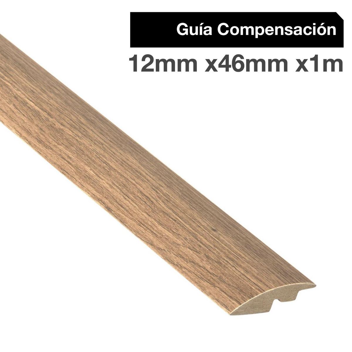 MAFORSA - Pack 2 unidades Guía de Compensación MDF Abedul New 46 mm 1.2x100 cm