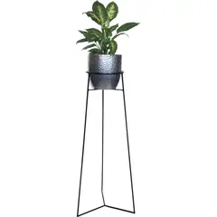 RUBUS - Portamacetero de Metal Mercedes 80 cm Negro