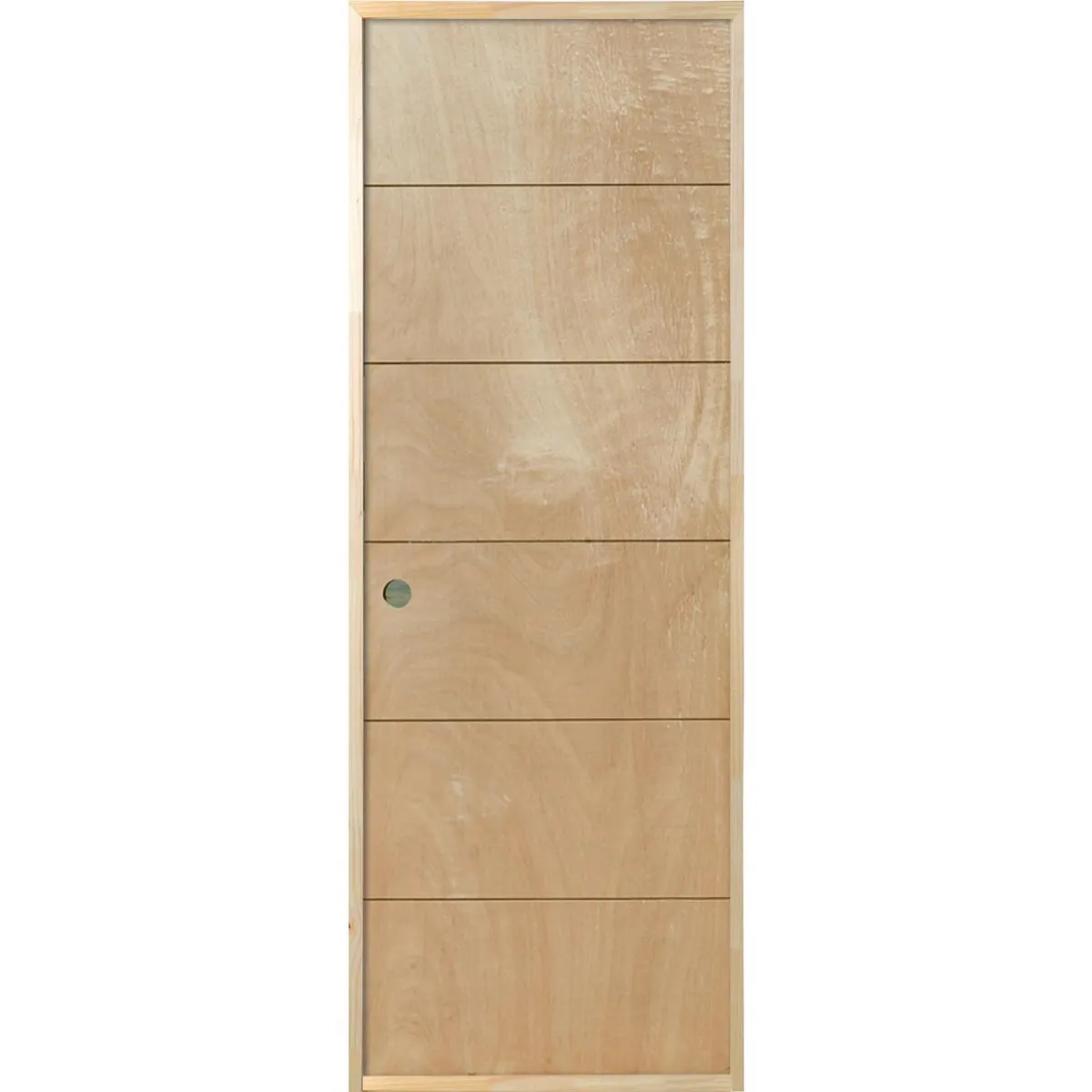Puerta Terciado Huilo Precolgada Dual con Perforación, marca MAFORSA - Foto Principal