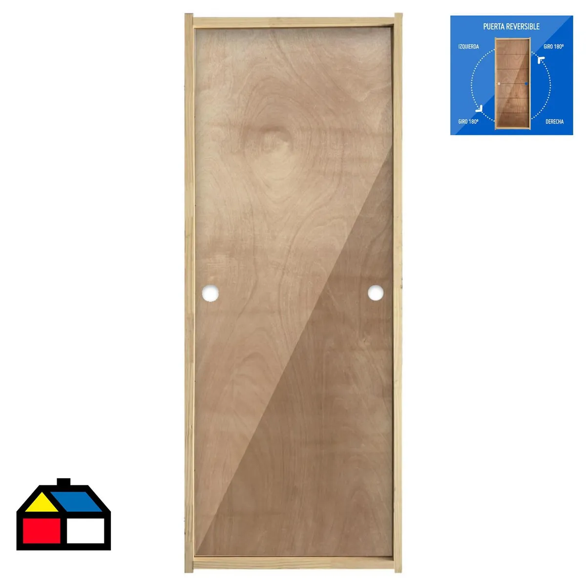 MULTIMARCA - Puerta Terciado precolgada Dual