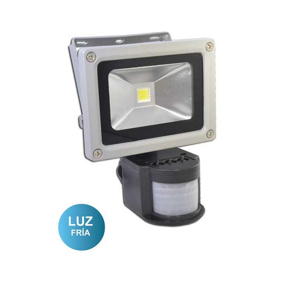 GREEN E - Foco exterior led con sensor smd 10w luz blanca