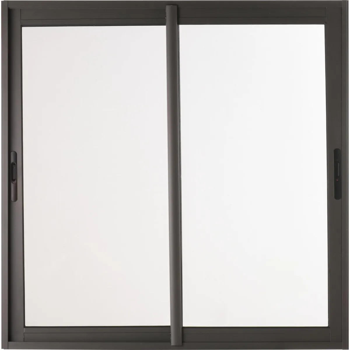 TERMOHOME - Ventana corredera 120x120 cm termopanel aluminio grafito