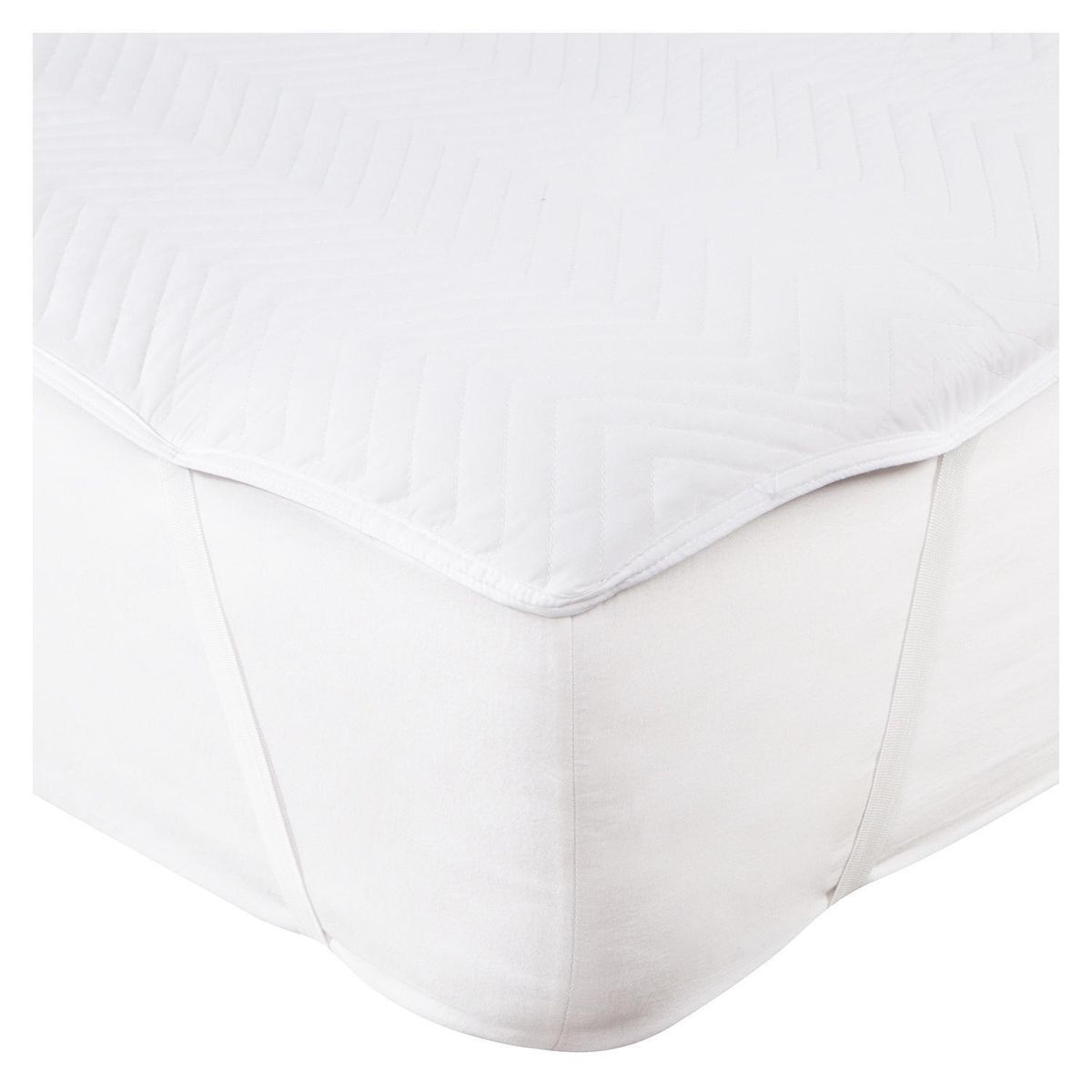 CANNON - Cubrecolchón King Blanco