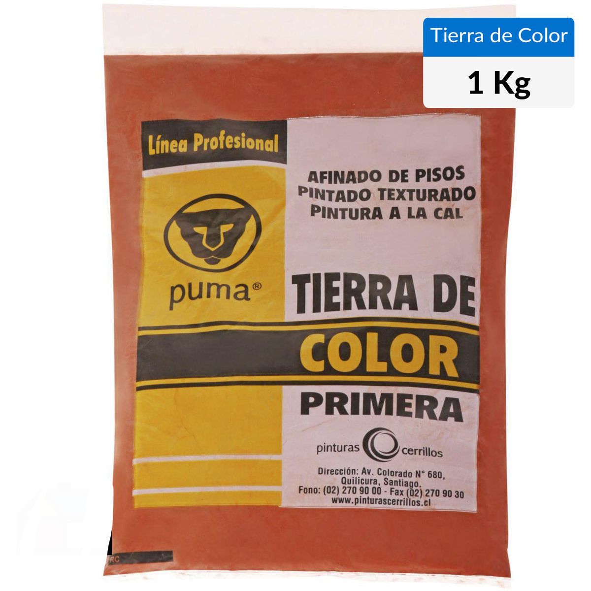 IBERICA - Tierra De Coloración Roja 1 Kg Para Construcción