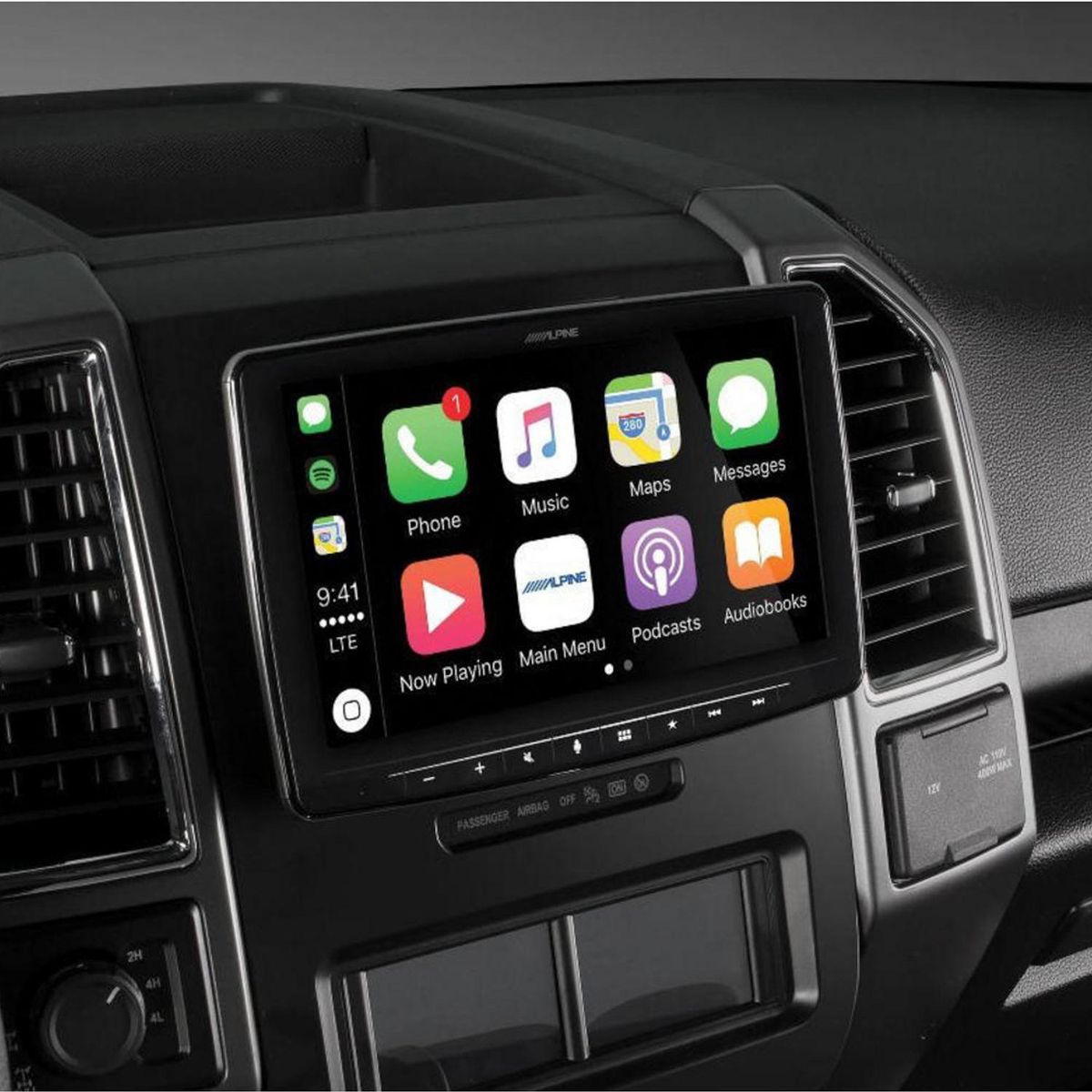 Radio de auto, marca ALPINE - Foto 2