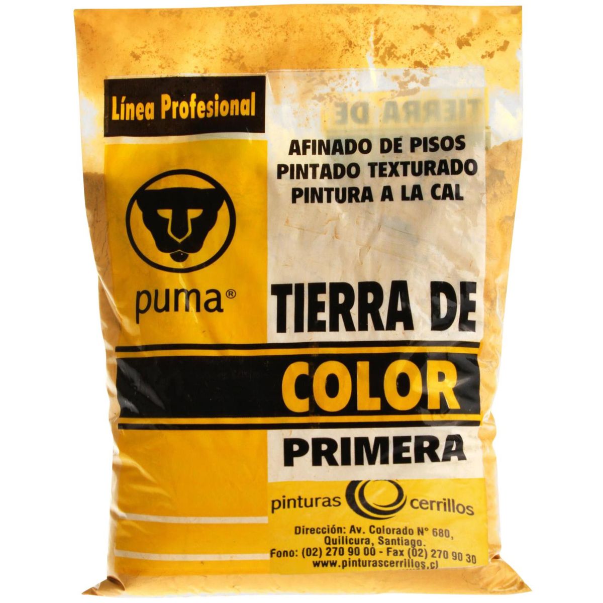 IBERICA - Tierra De Coloración Amarilla 1 Kg Para Cemento Y Cal