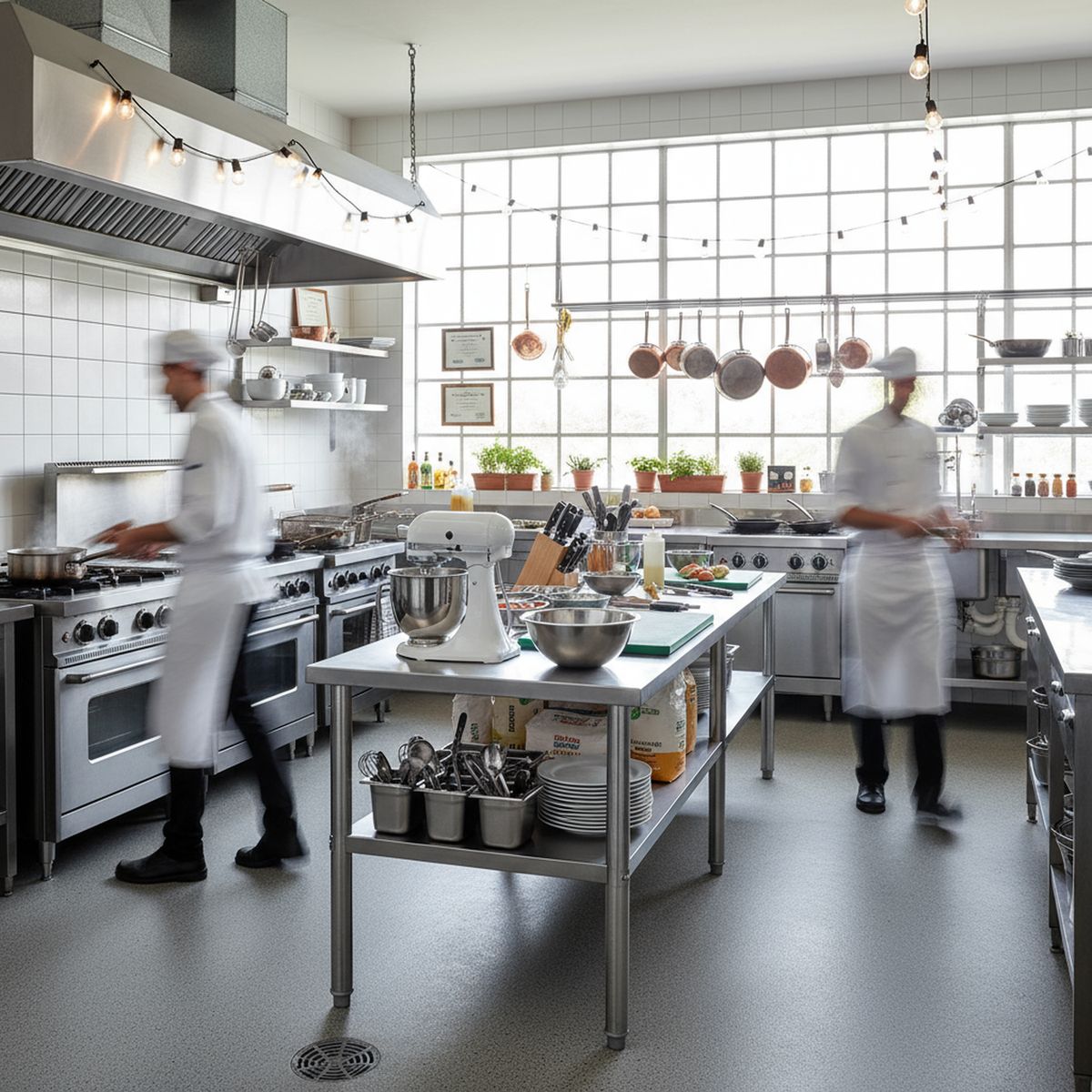 MAIGAS - Mesón central 190x66x85 cm