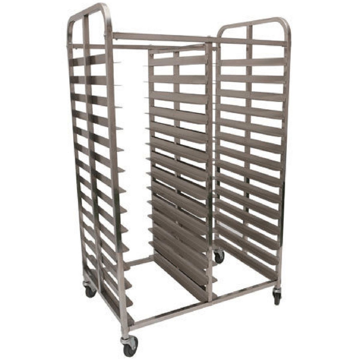 MAIGAS - Carro Bandejero Casino Acero 28 Nivel(es) 98x180x68 cm Gris