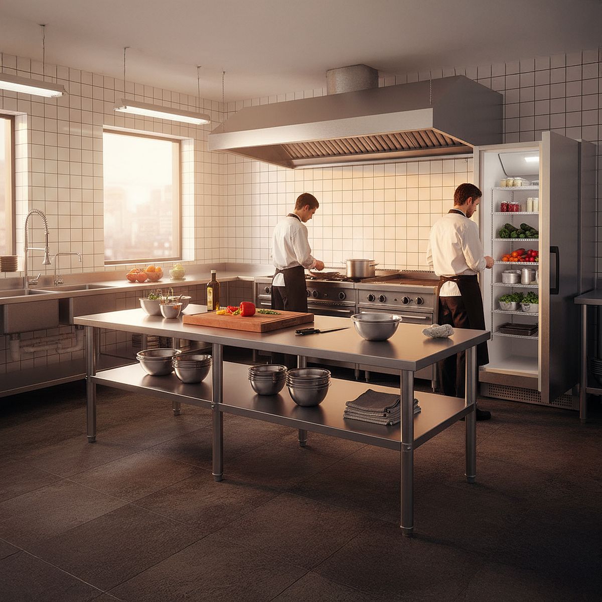 MAIGAS - Mesón mural 190x66x85 cm