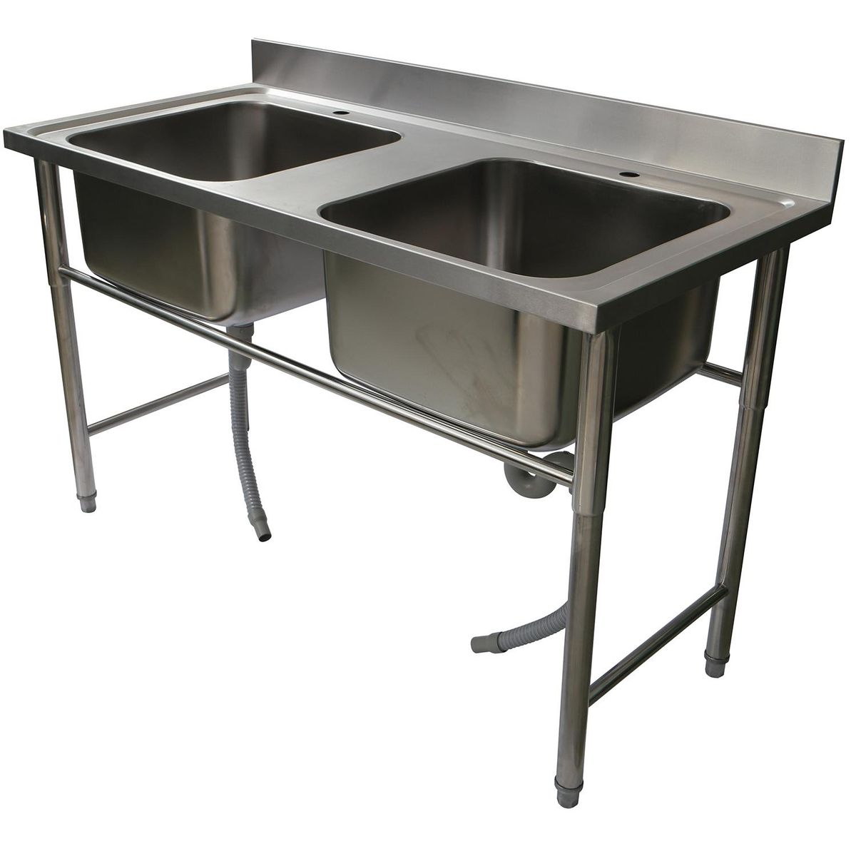 MAIGAS - Lavafondo 2 Cubeta(s) 140x85x66 cm Acero inoxidable