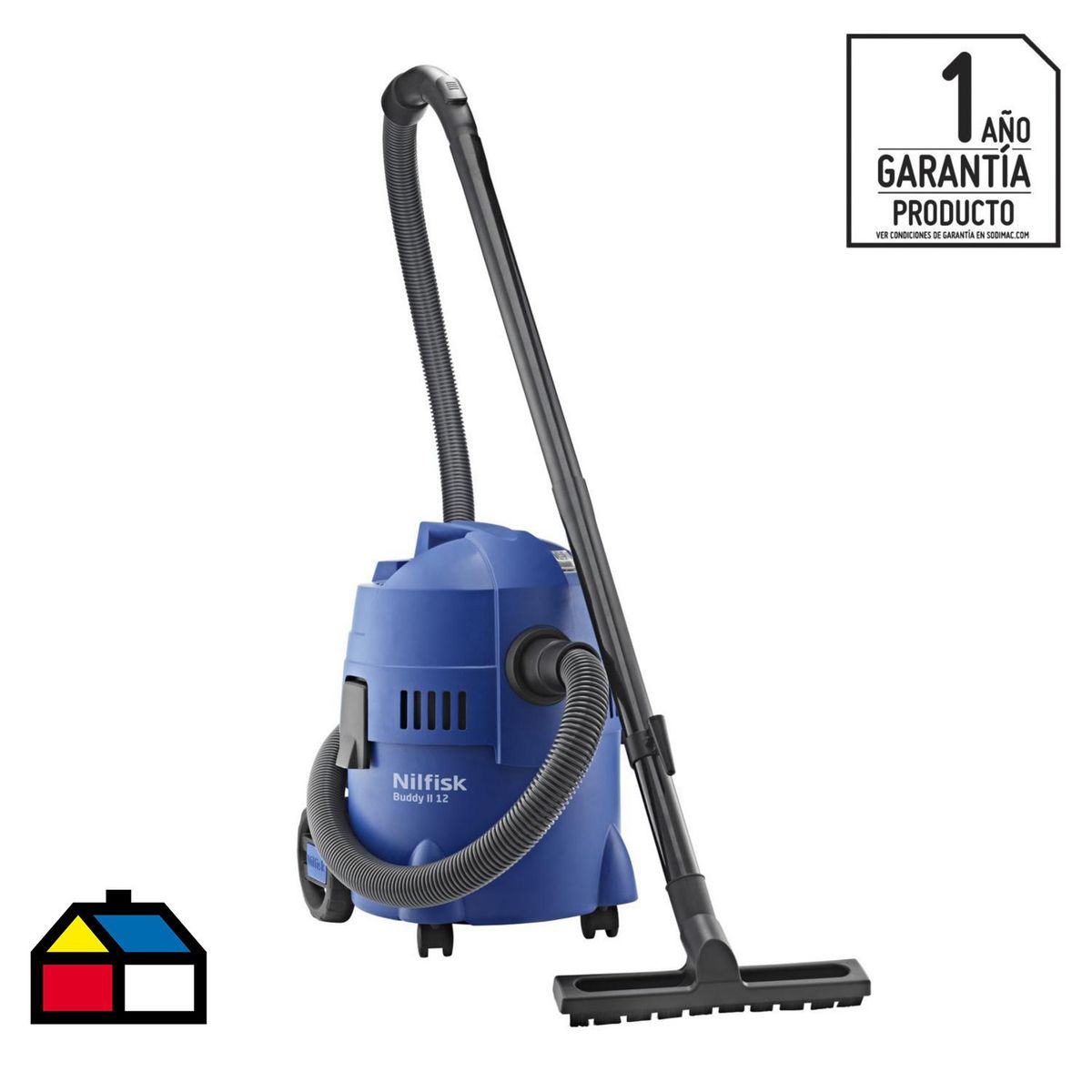 NILFISK - Aspiradora de Tambor 1200 W 12 Litros BUDDY II