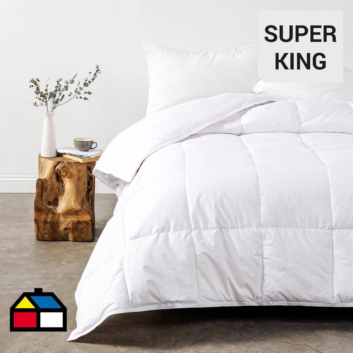 CANNON - Plumón Super king Goose Blanco 