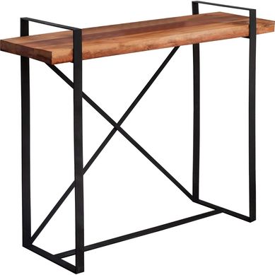 Arrimo 120x36x95 cm Roble/negro