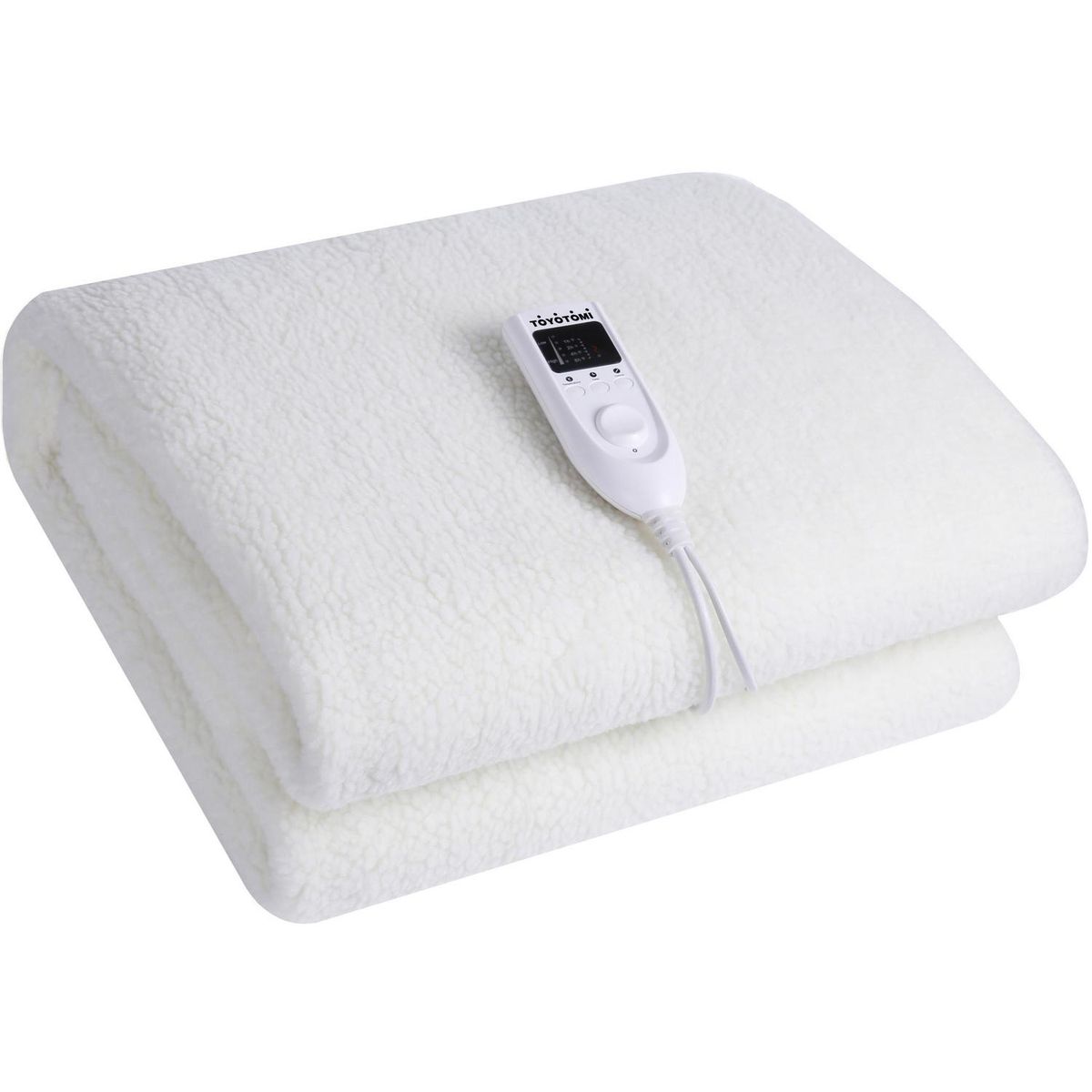 TOYOTOMI - Calientacamas c/2 Zonas Independientes Eléctrica Chiporro 1 plaza 75 W Blanco