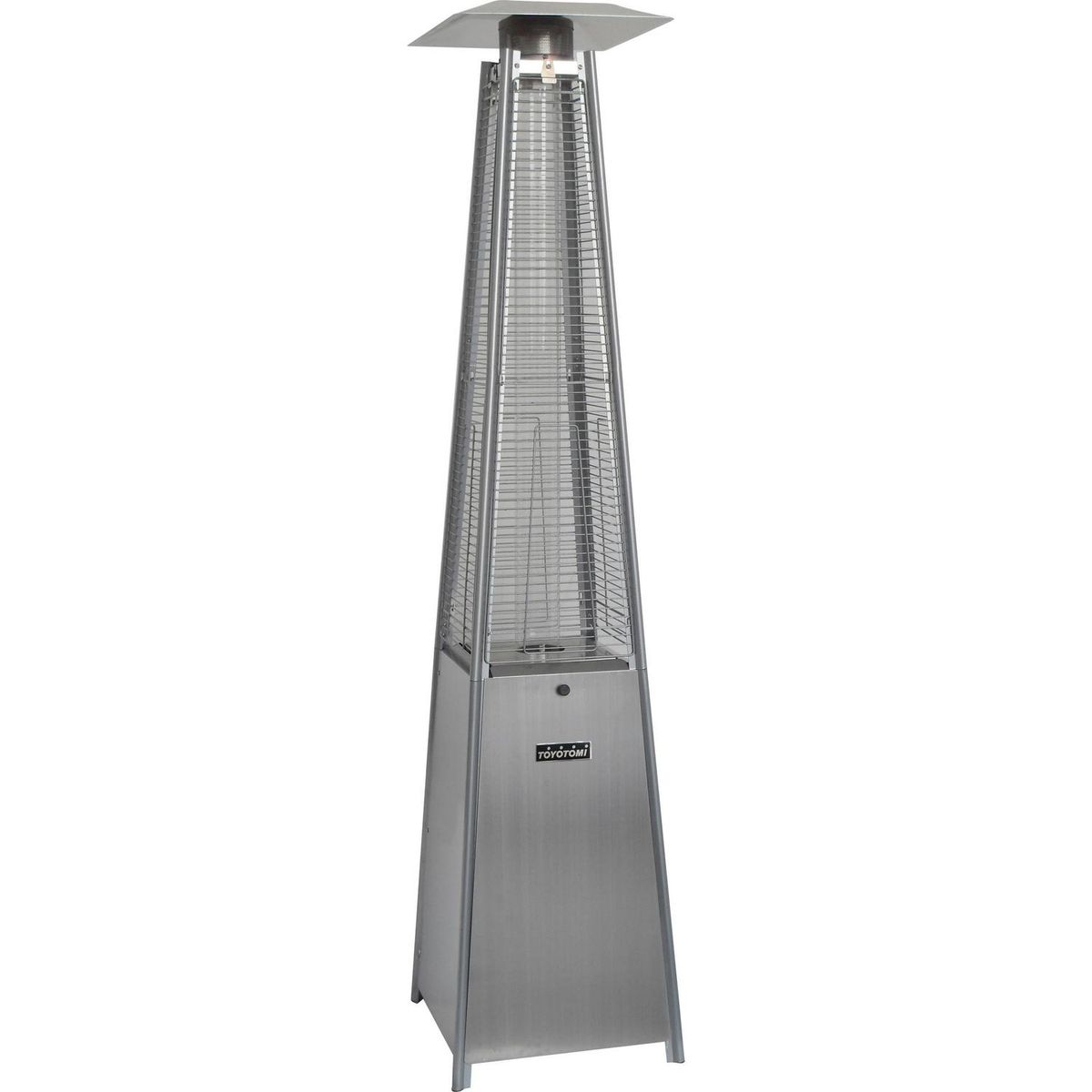 Estufa de Patio Piramidal a Gas Licuado Acero Stainless steel, marca TOYOTOMI - Foto 2