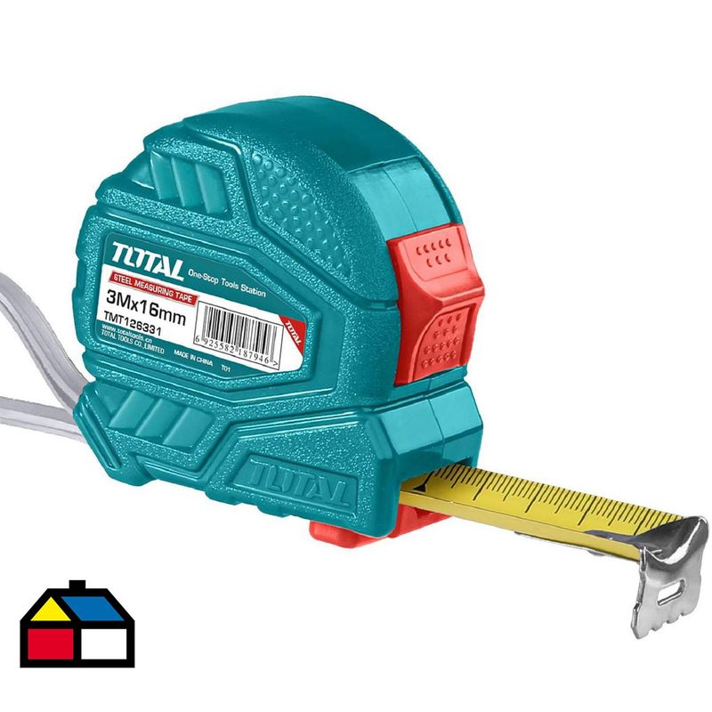 TOTAL - Huincha de medir 3 metros