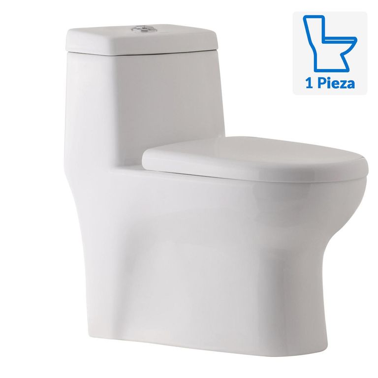 Sanitario One piece a Piso 30,5 cm 6 Litros SD8005-300-B Blanco