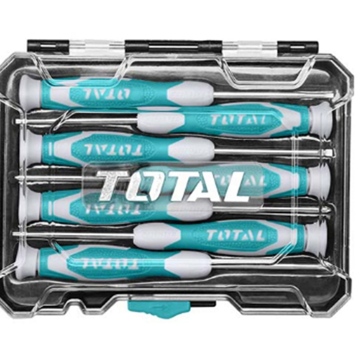 TOTAL - Juego de destornillador 7 piezas industrial