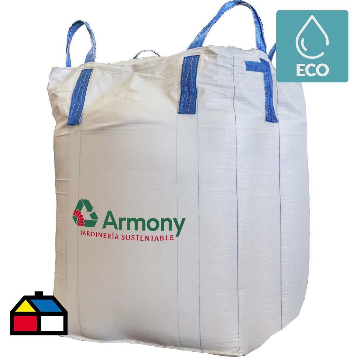 ARMONY - Mulch chip decorativo 1000 l rojo