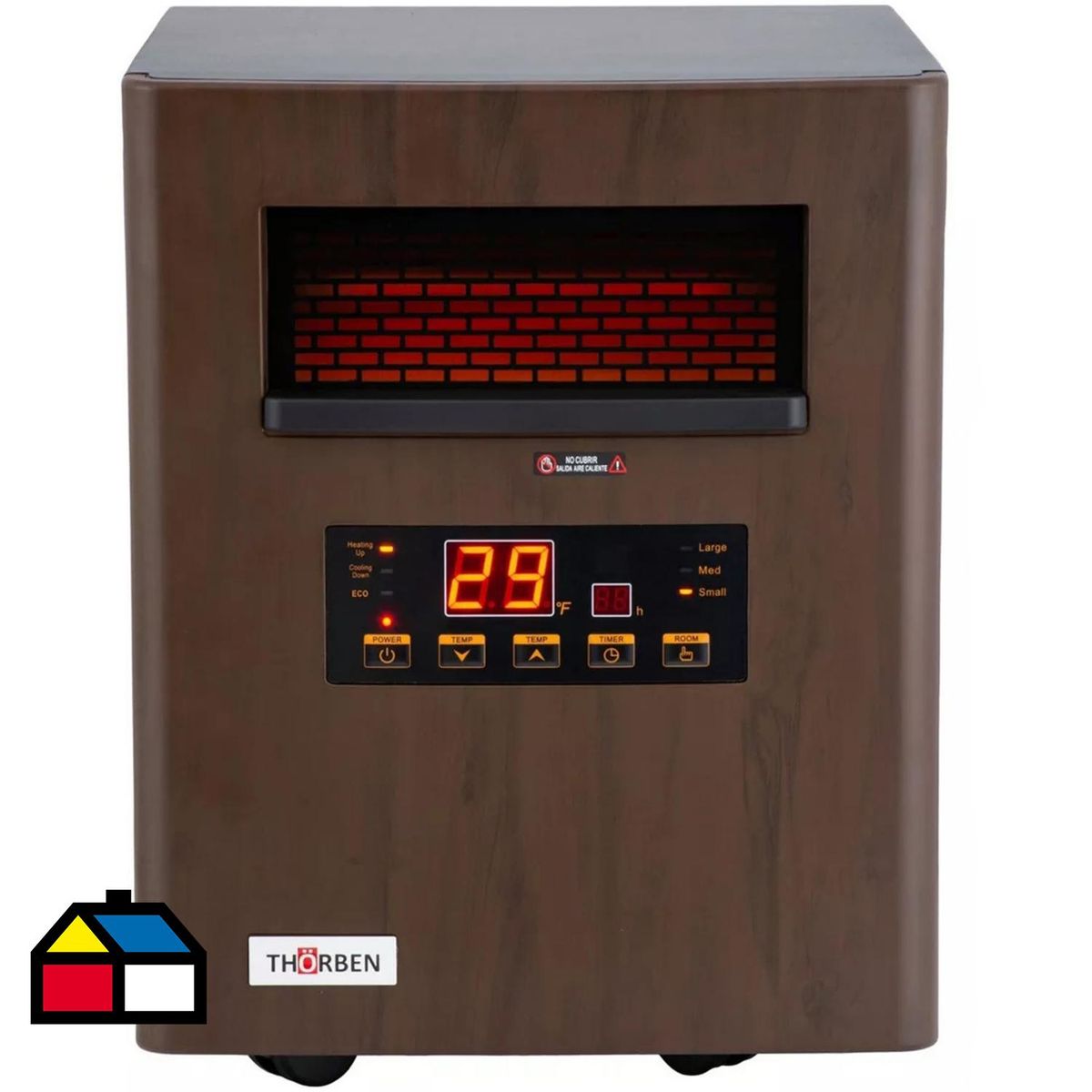 THORBEN - Estufa Infrarrojo Thor Green 1500 Café