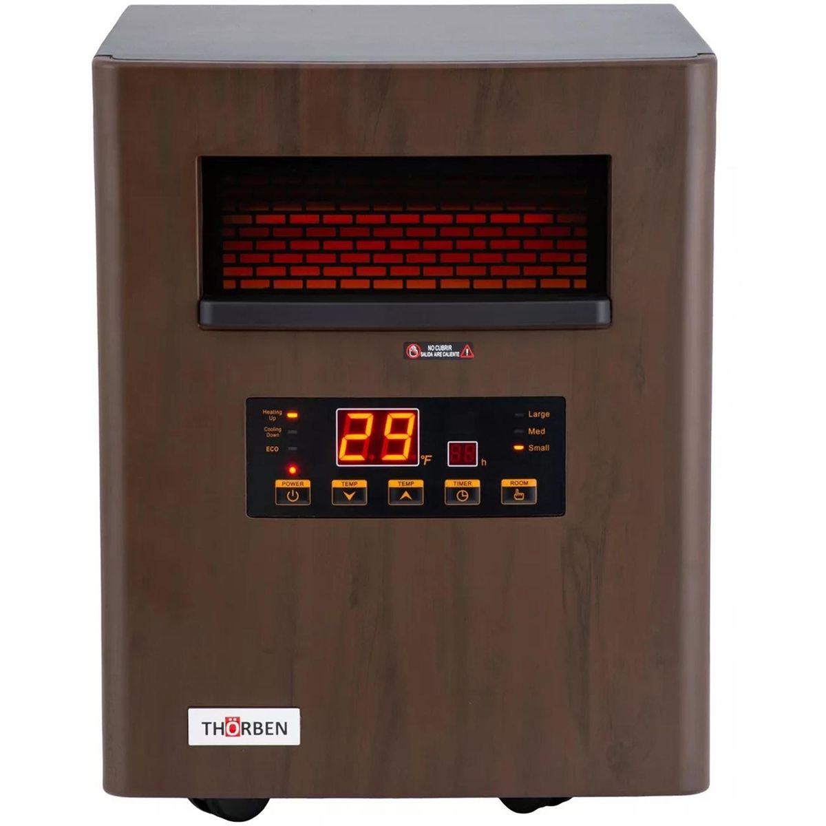 THORBEN - Estufa Infrarrojo Thor Green 1500 Café