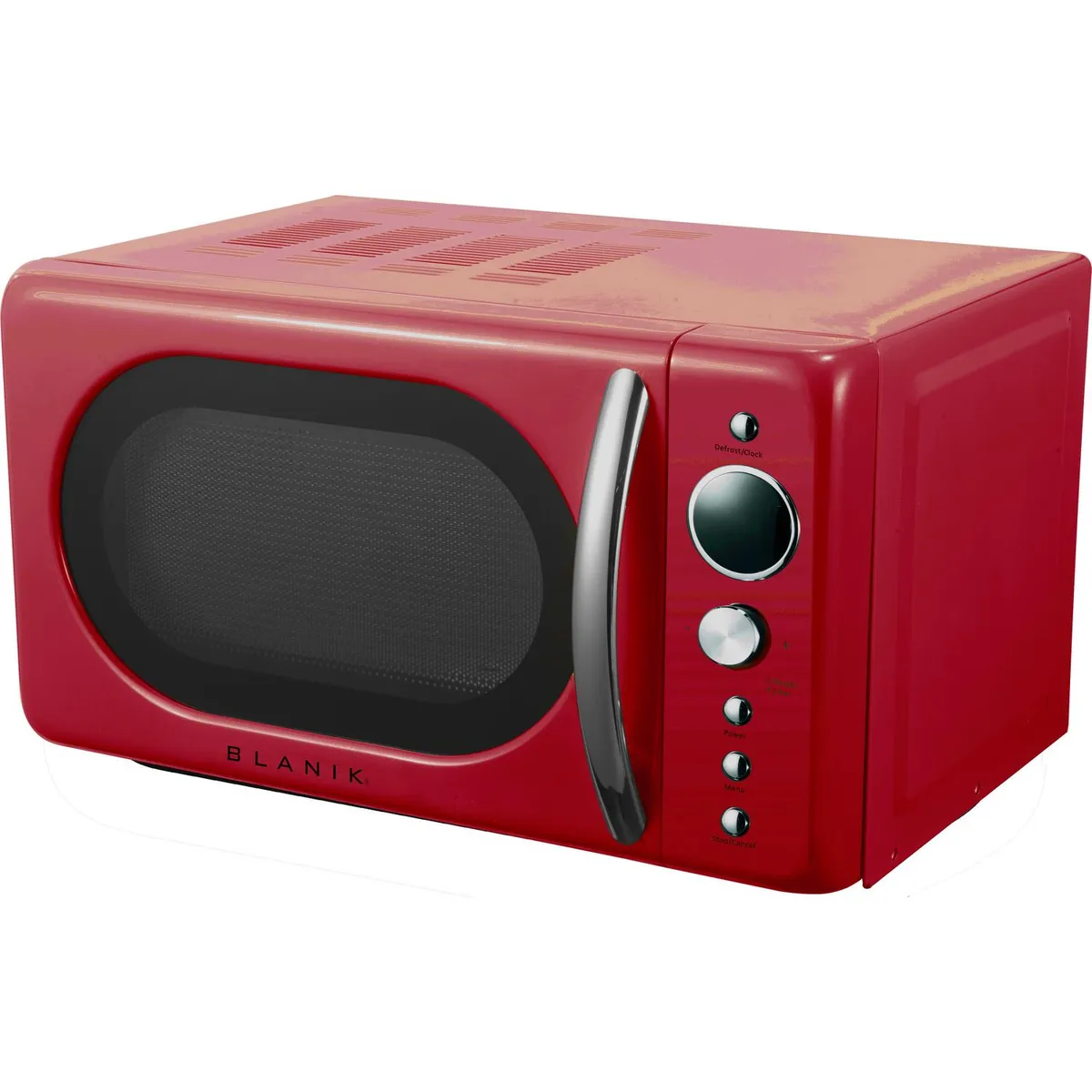 BLANIK - Microondas Análogo 20 Litros Rojo BMR066R