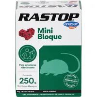 Raticida en Mini Bloques Rastop 250 gr
