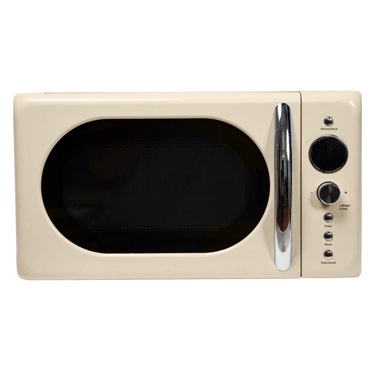 BLANIK - Microondas Análogo 20 Litros Crema BMR066C