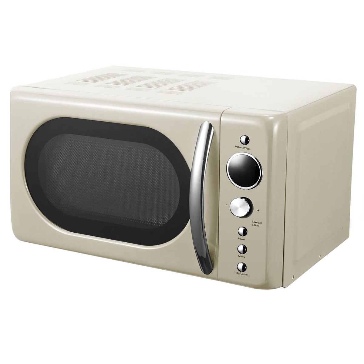 BLANIK - Microondas Análogo 20 Litros Crema BMR066C