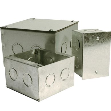 Caja metalica distribucin 100x100x65 mm