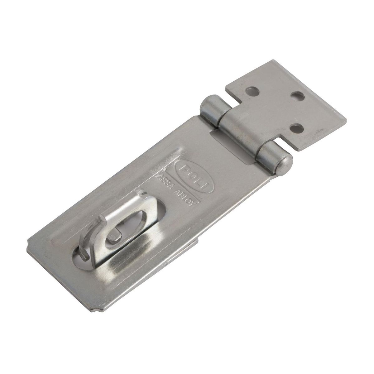 POLI - Portacandado poli 3.5" zincado blanco bo