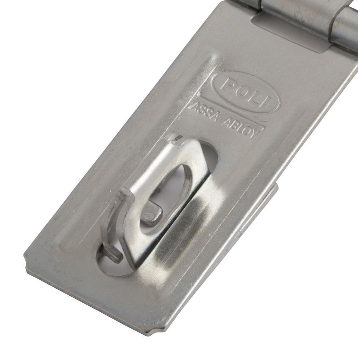 POLI - Portacandado poli 3.5" zincado blanco bo