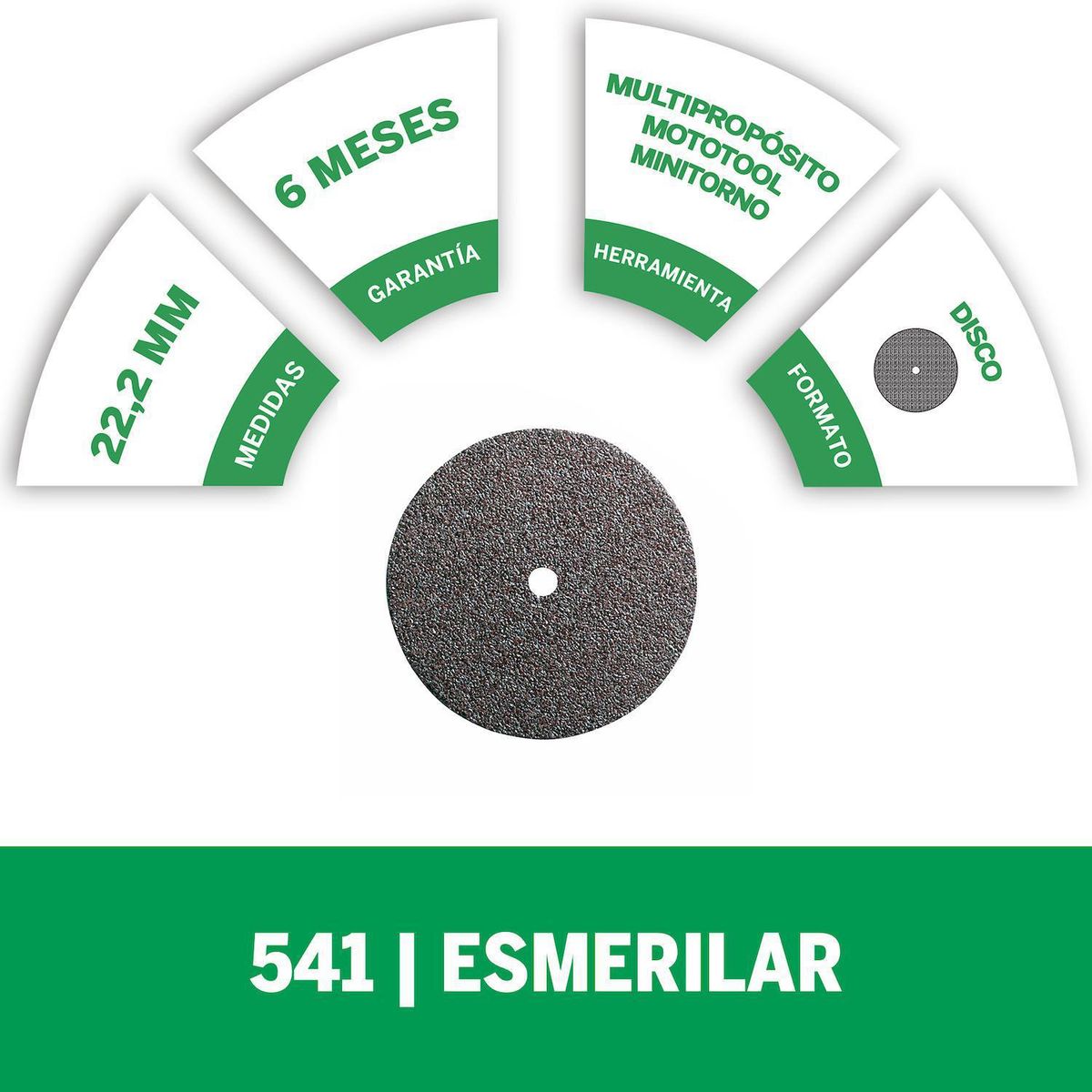 DREMEL - Disco abrasivo 22,2mm