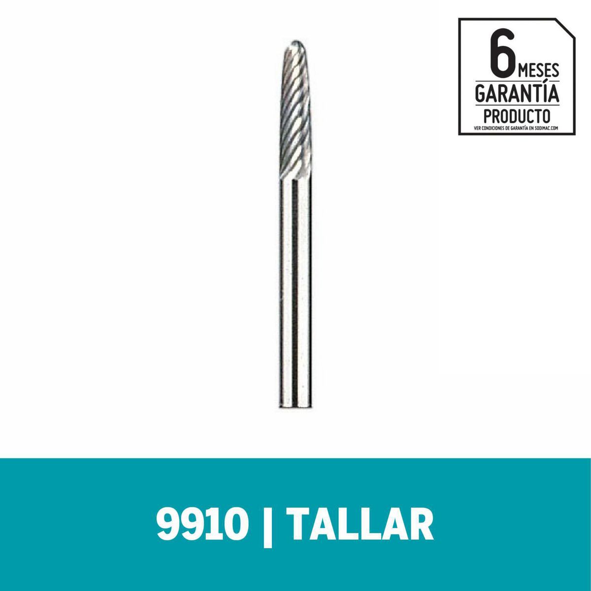 DREMEL - Fresa cilíndrica carburo de tungsteno 3,2mm