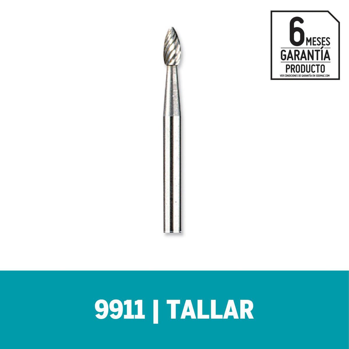 DREMEL - Fresa cónica carburo de tungsteno 3,2mm