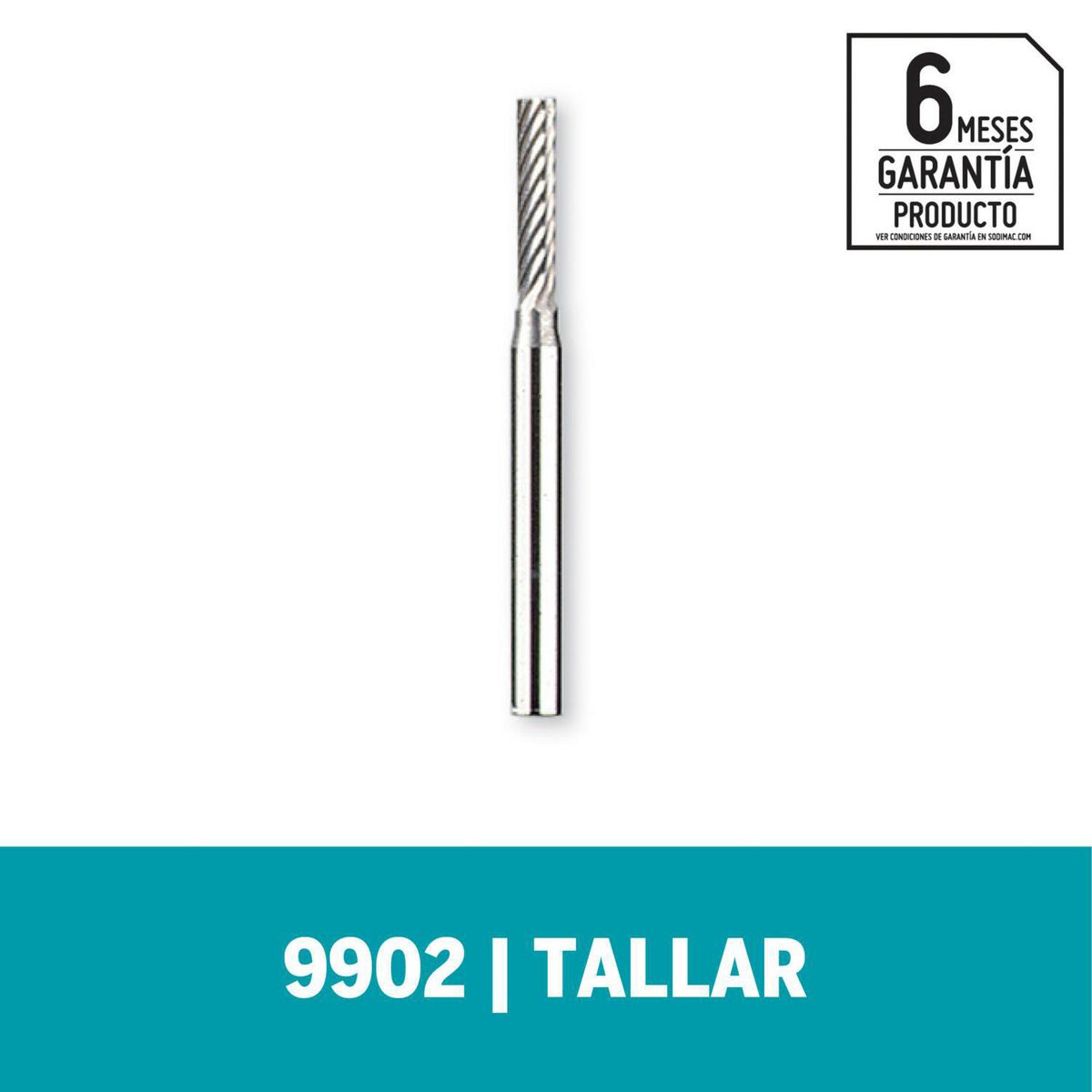 DREMEL - Fresa recta carburo de tungsteno 2,4mm