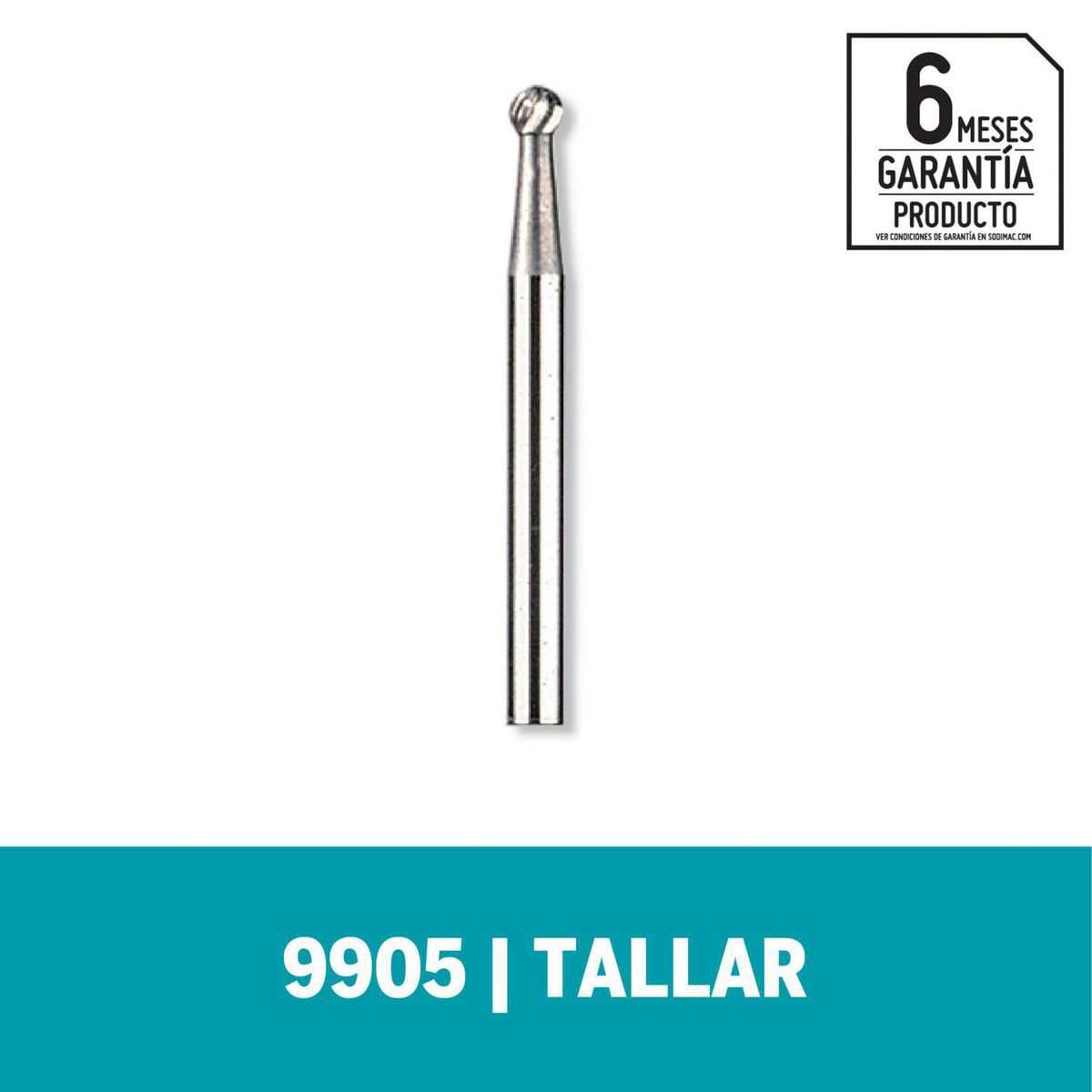 DREMEL - Fresa redonda carburo de tungsteno 3,2mm