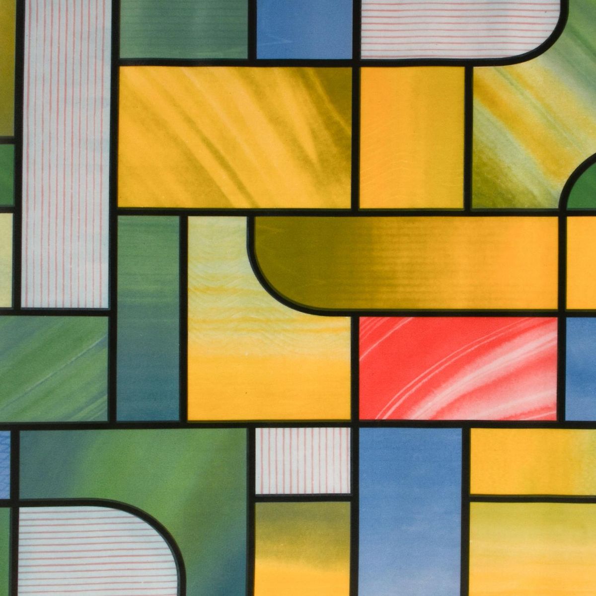 MURESCO - Papel Mural Pvc Vitraux Iglesia 28041 