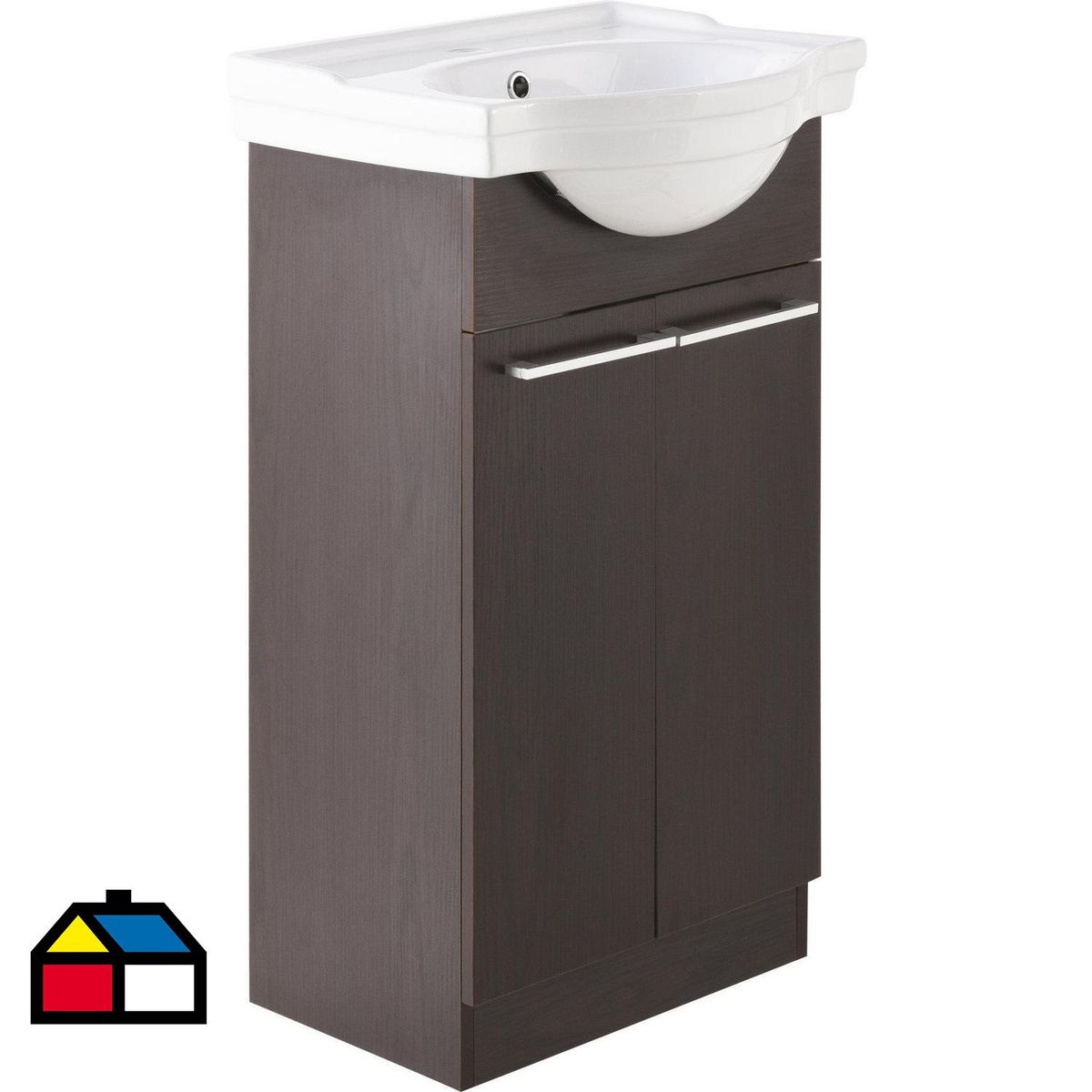 DUSCHY - Mueble vanitorio Danna 50x45x85 cm DS9 2 puertas