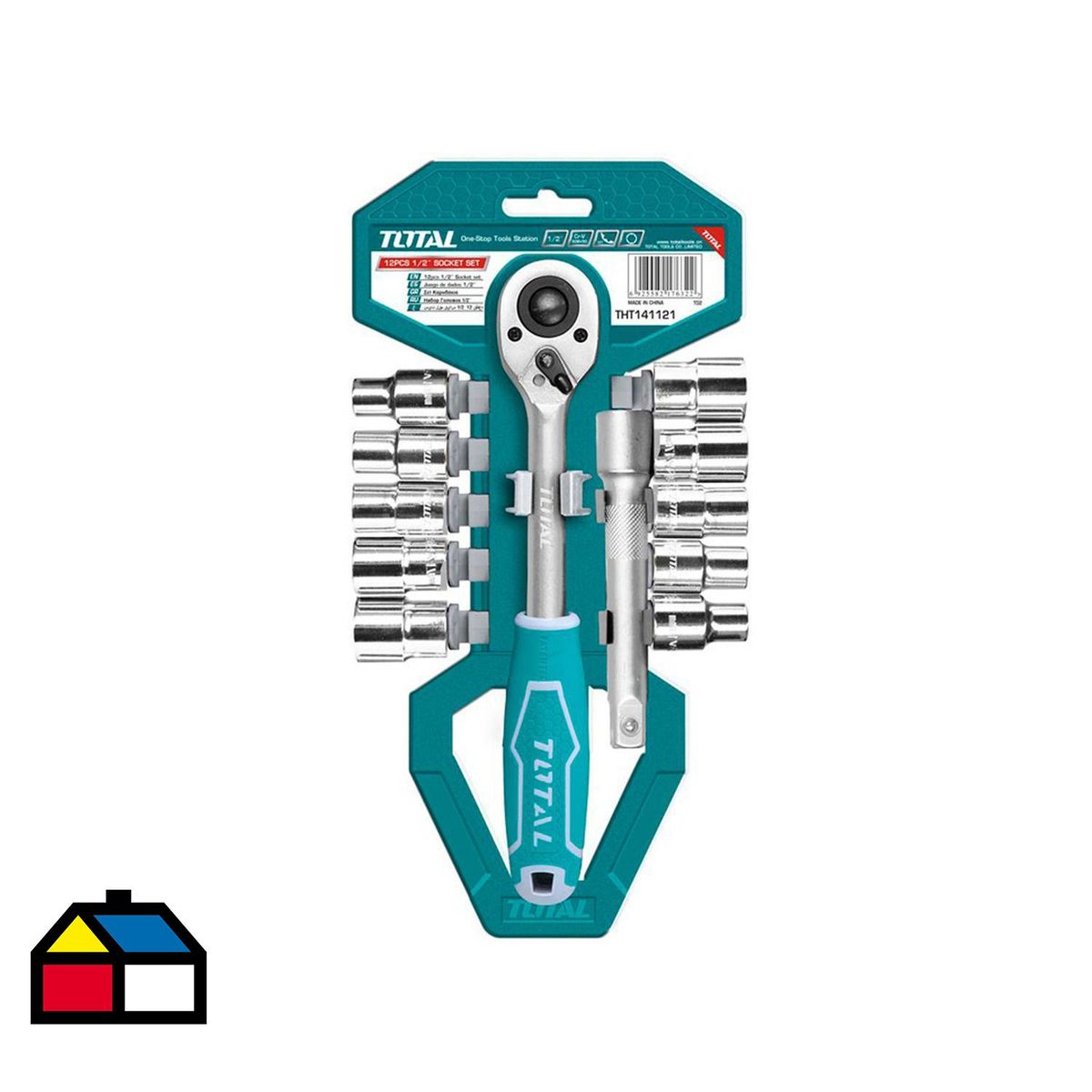 TOTAL - Juego de dados 12 piezas + chicharra