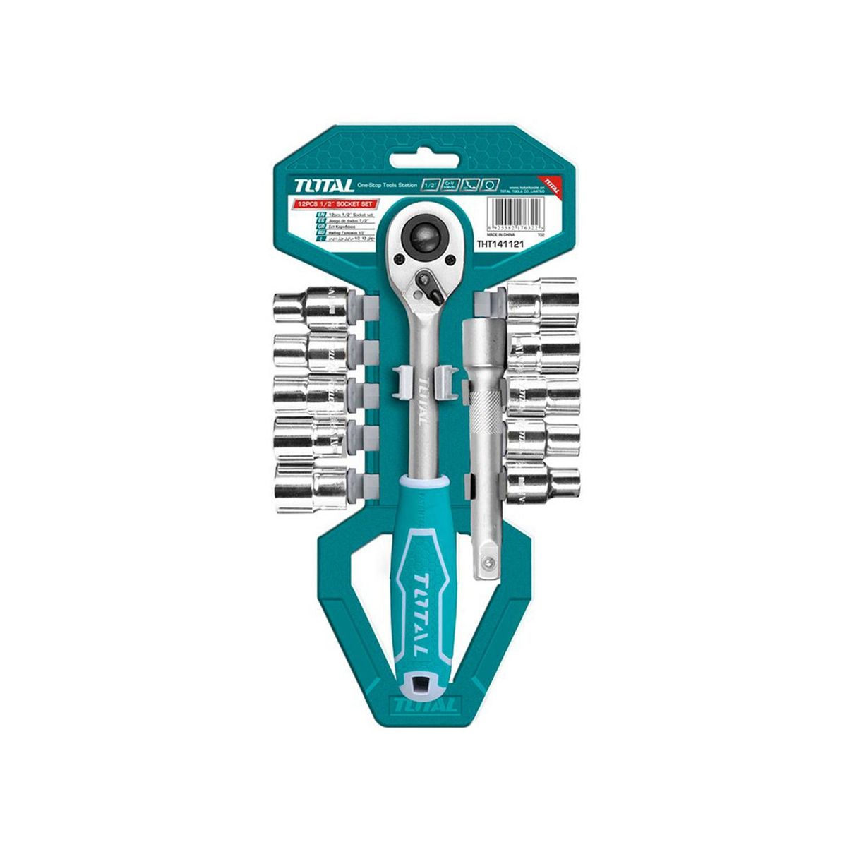 TOTAL - Juego de dados 12 piezas + chicharra