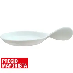 JUST HOME COLLECTION - Plato mini pescado Blanco