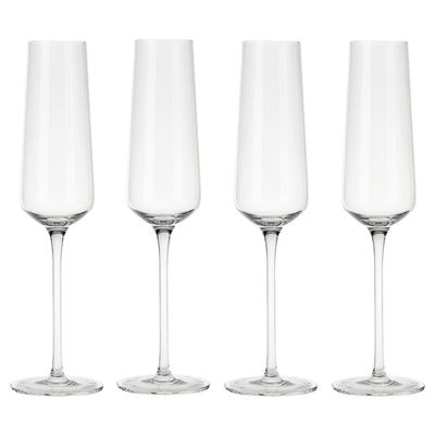 Imagen 2 del producto Set 4 Copas Vidrio 250 ml Champagne